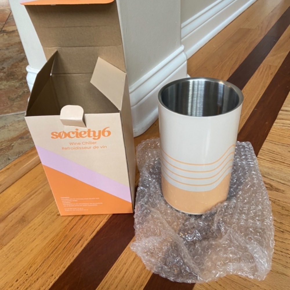 Society 6 wine chiller